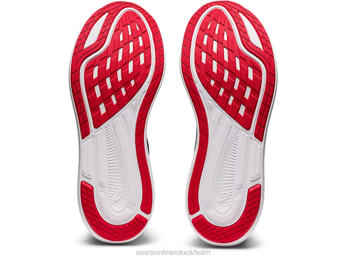 Asics evoride 2 män D6D01781 svart/elektrisk röd