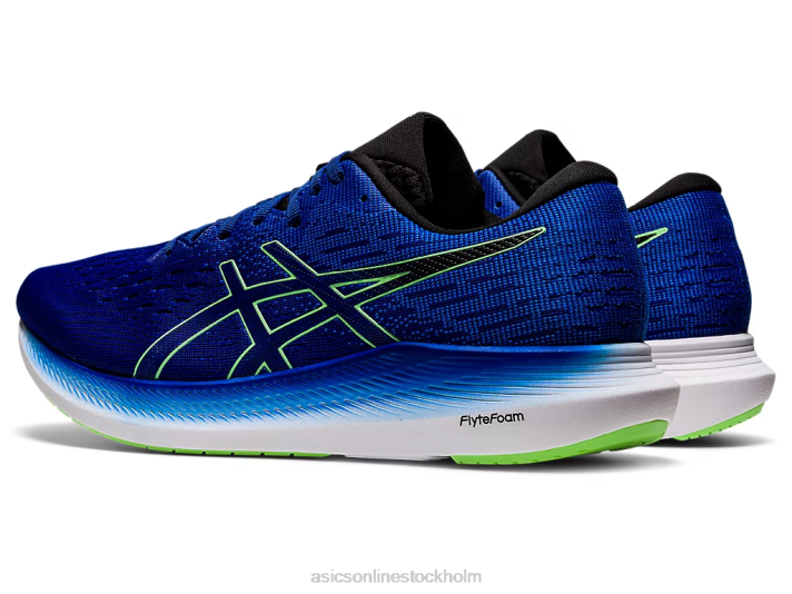 Asics evoride 2 män D6D01813 monaco blå/ljus lime