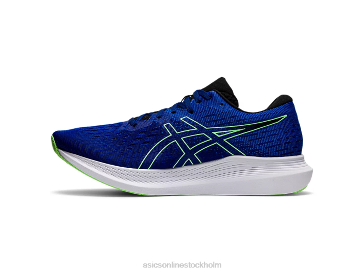 Asics evoride 2 män D6D01813 monaco blå/ljus lime