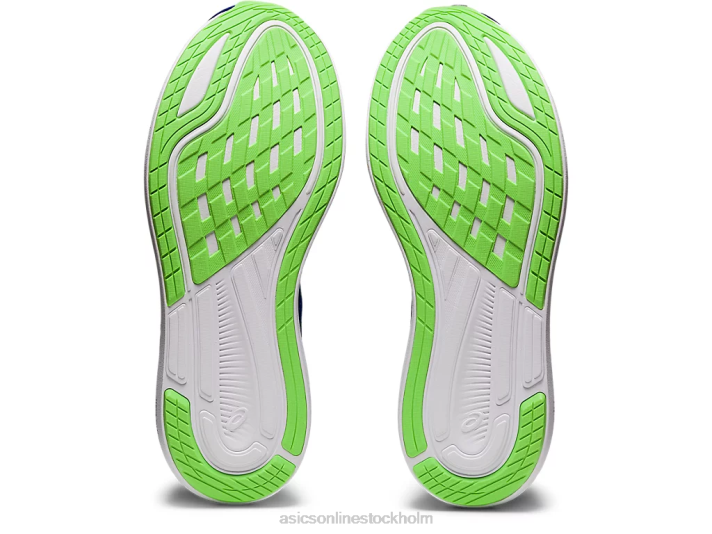 Asics evoride 2 män D6D01813 monaco blå/ljus lime