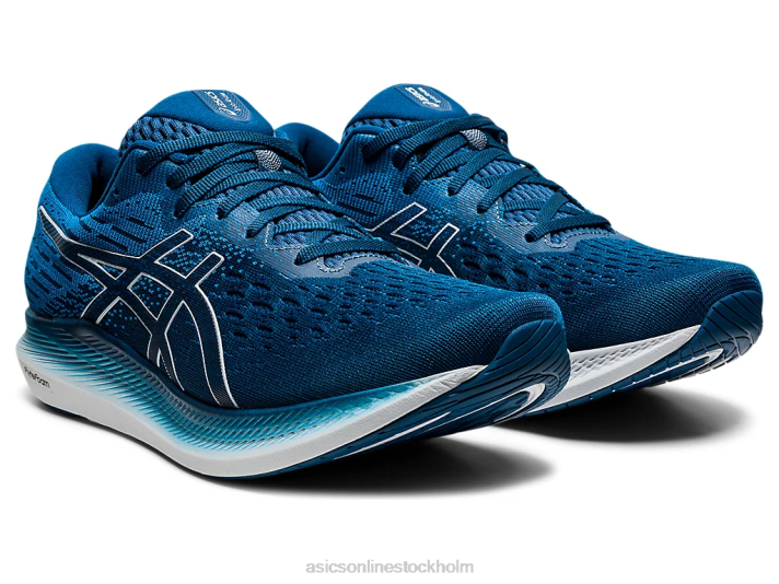 Asics evoride 2 män D6D01916 mako blå/piemontegrå