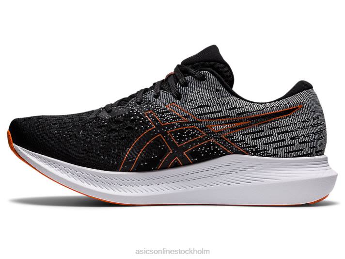 Asics evoride 2 män D6D01918 svart/ringblomma orange