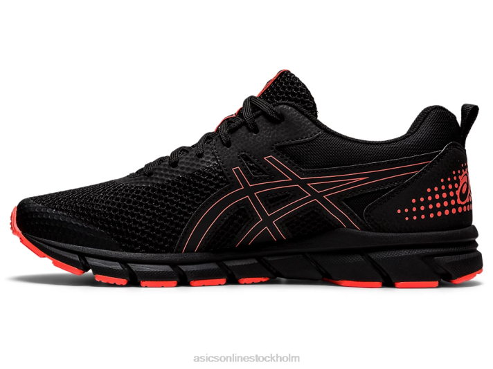 Asics gel-33 män D6D0896 svart/blixt korall