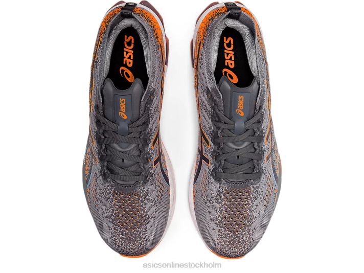 Asics gel-kinsei blast män D6D0600 sheet rock/chockerande orange