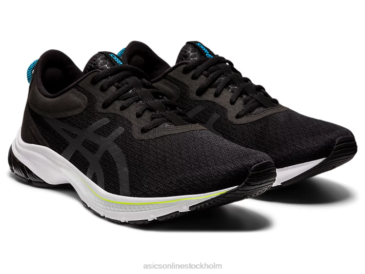 Asics gel-kumo lyte 2 män D6D01939 svart/digital aqua