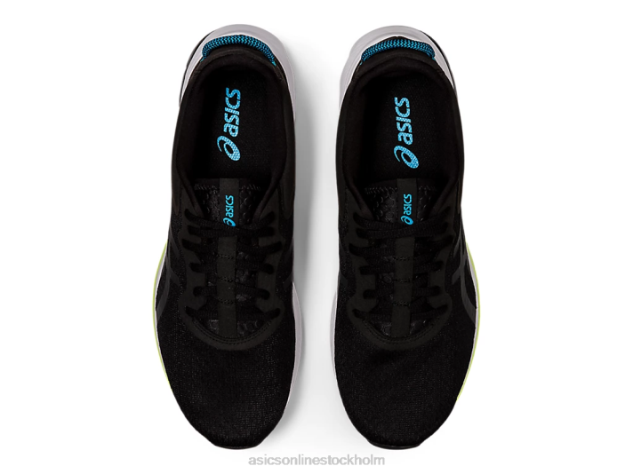 Asics gel-kumo lyte 2 män D6D01939 svart/digital aqua