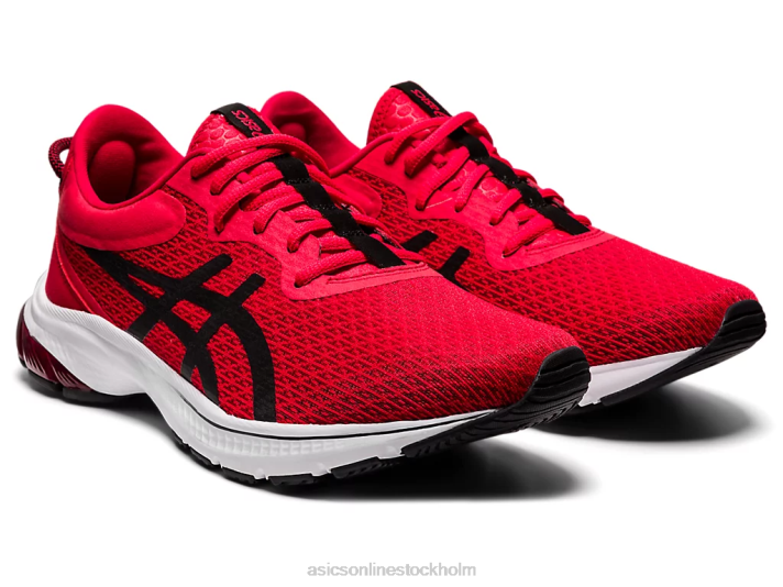 Asics gel-kumo lyte extra bred män D6D01925 klassisk röd/svart