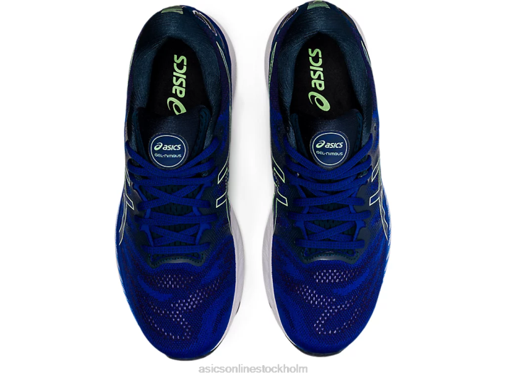 Asics gel-nimbus 23 män D6D01854 monaco blå/ljus lime