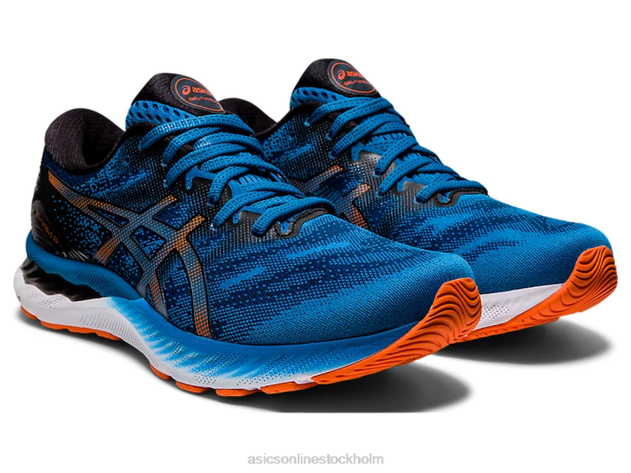 Asics gel-nimbus 23 män D6D01945 återfödd blå/svart