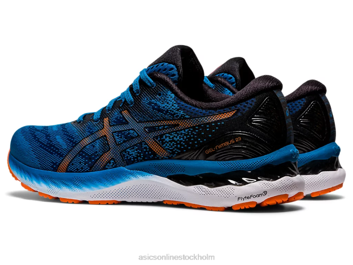 Asics gel-nimbus 23 män D6D01945 återfödd blå/svart