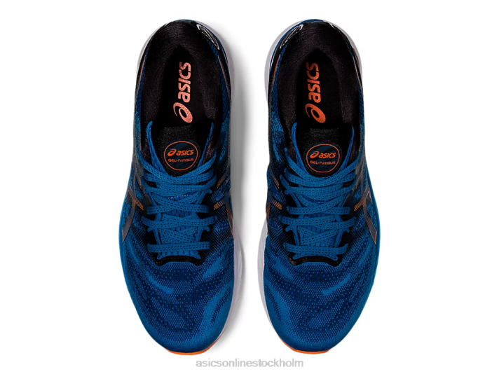 Asics gel-nimbus 23 män D6D01945 återfödd blå/svart