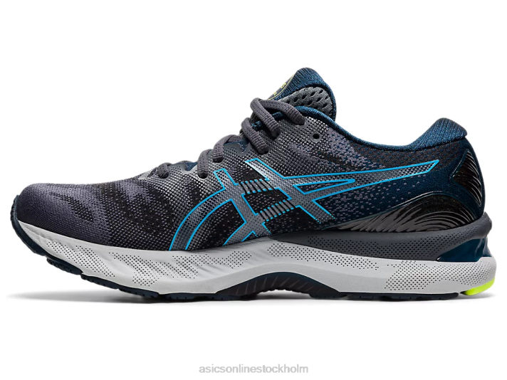 Asics gel-nimbus 23 män D6D02018 bärare grå/digital aqua