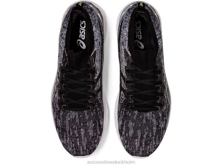 Asics gel-nimbus 23 stickad män D6D01884 sheet rock/svart