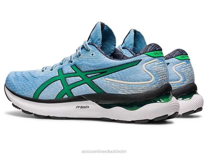 Asics gel-nimbus 24 begränsad upplaga män D6D01014 arktisk himmel/koriander