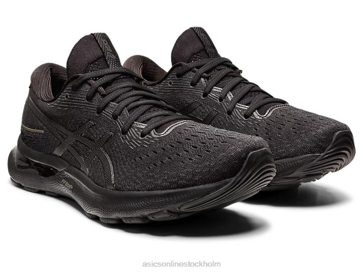 Asics gel-nimbus 24 bred män D6D0587 svart