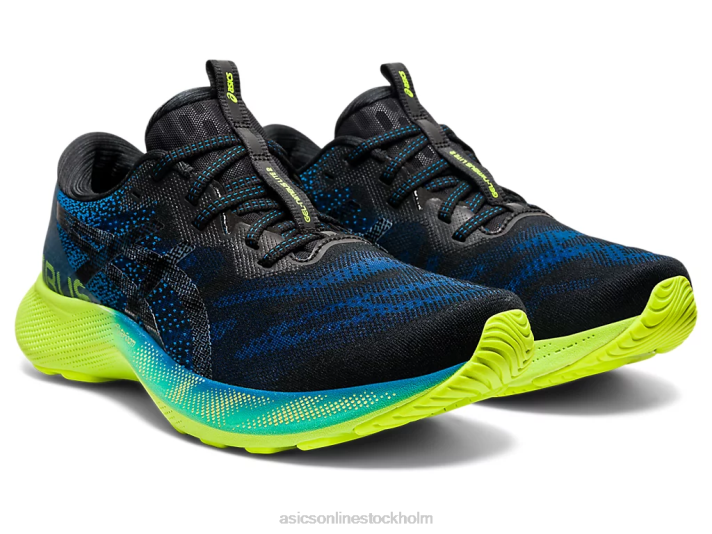 Asics gel-nimbus lite 2 män D6D01970 återfödd blå/svart