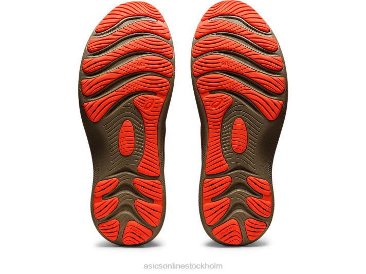 Asics gel-nimbus lite 3 män D6D01062 mantelgrön/körsbärstomat