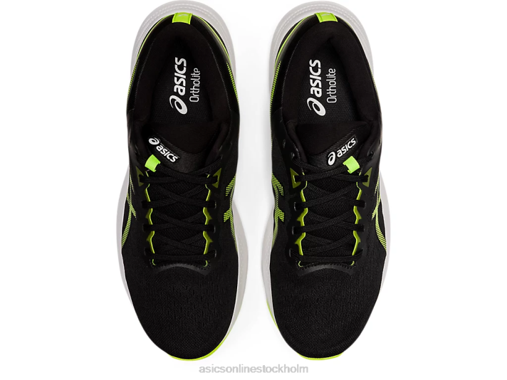 Asics gel-puls 13 män D6D01495 svart/farlig grön