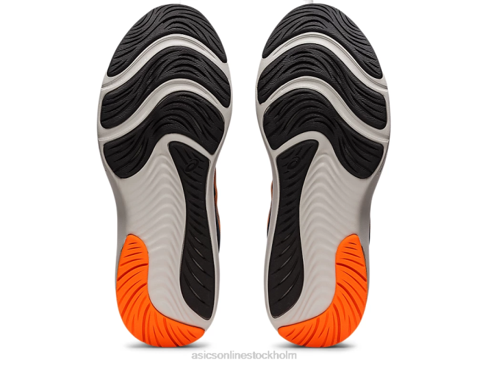 Asics gel-puls 13 män D6D01530 fransk blå/chockerande orange