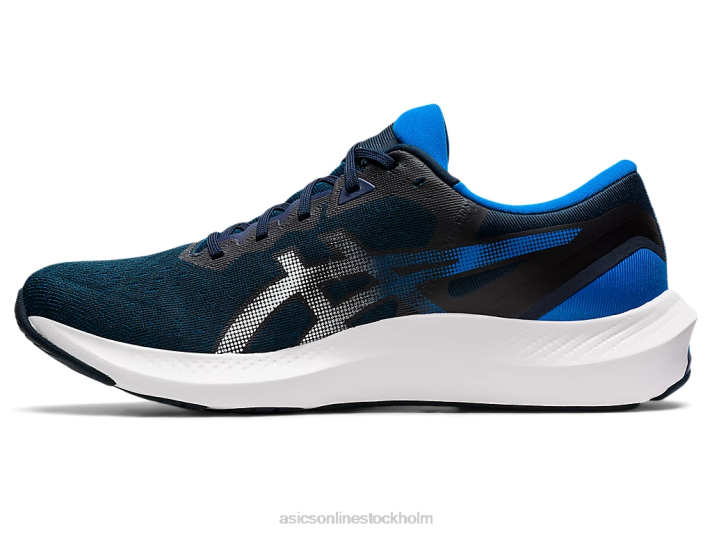 Asics gel-puls 13 män D6D01717 fransk blå/vit