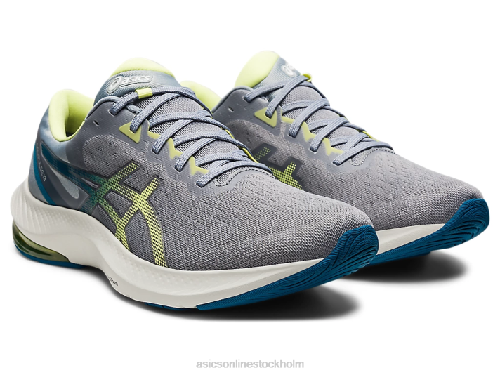 Asics gel-puls 13 män D6D01724 sheet rock/glödgult