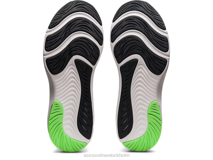 Asics gel-puls 13 män D6D01727 vit/ljus lime