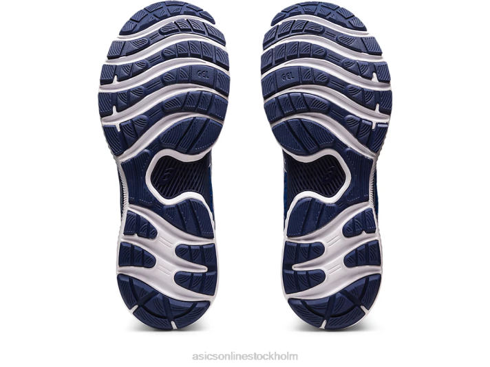 Asics gel-saiun män D6D0496 elektrisk blå/vit