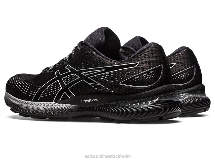 Asics gel-saiun män D6D0509 svart/rent silver