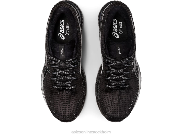 Asics gel-saiun män D6D0509 svart/rent silver