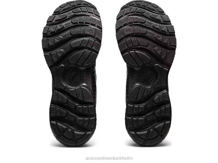 Asics gel-saiun män D6D0509 svart/rent silver