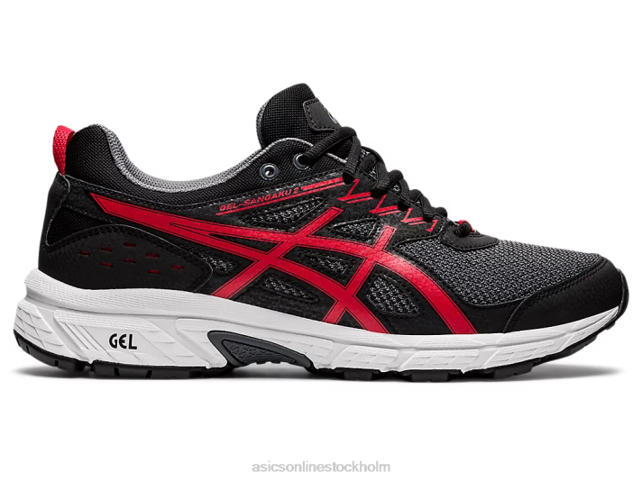 Asics gel-sangaku 2 män D6D0592 metropol/elektrisk röd