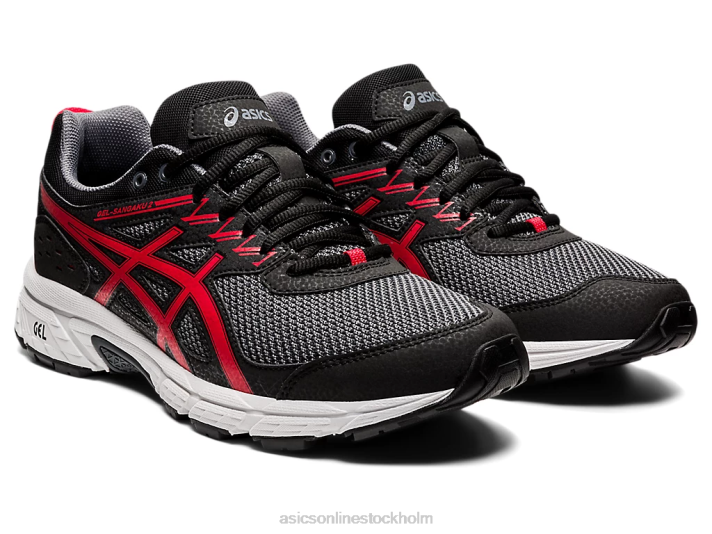 Asics gel-sangaku 2 män D6D0592 metropol/elektrisk röd