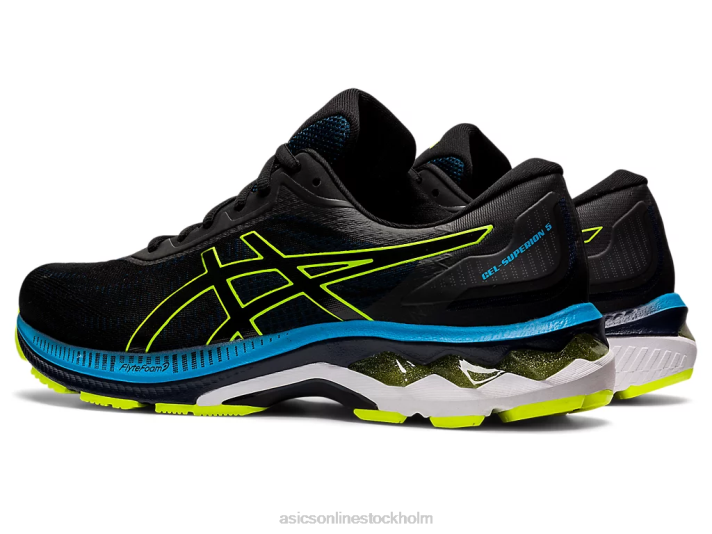 Asics gel-superion 5 män D6D0687 fransk blå/säkerhetsgul