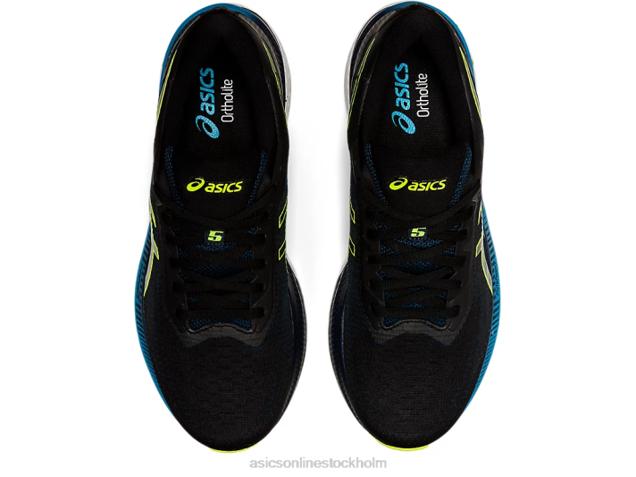 Asics gel-superion 5 män D6D0687 fransk blå/säkerhetsgul
