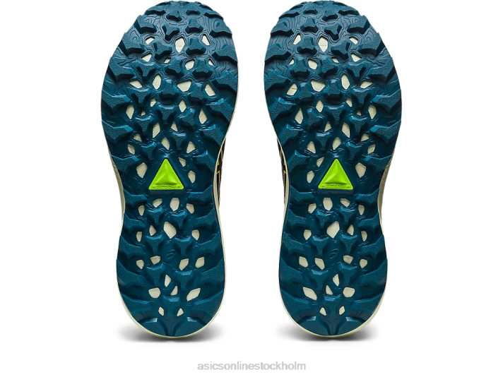 Asics gel-trabuco 11 gtx män D6D053 svart/guldgul