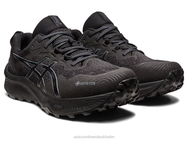 Asics gel-trabuco 11 gtx män D6D064 svart/bärgrå