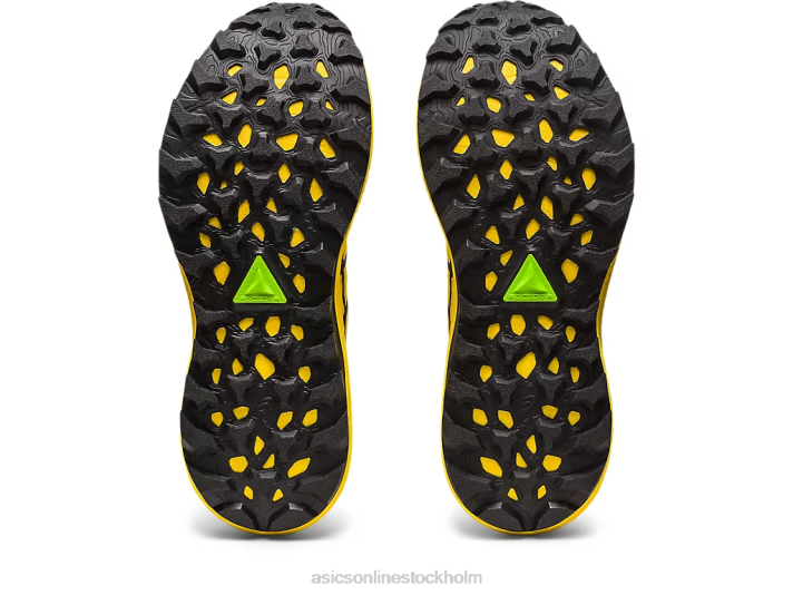 Asics gel-trabuco 11 män D6D0230 guldgul/svart