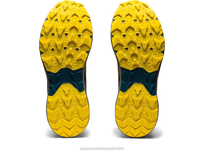 Asics gel-venture 9 män D6D0103 svart/guldgul