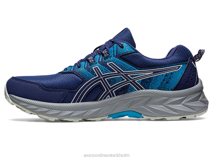 Asics gel-venture 9 män D6D0108 indigo blå/ljus salvia