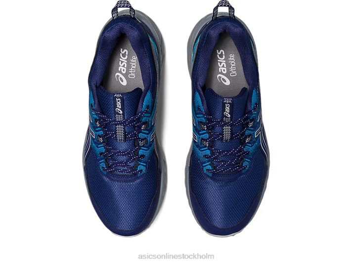 Asics gel-venture 9 män D6D0108 indigo blå/ljus salvia