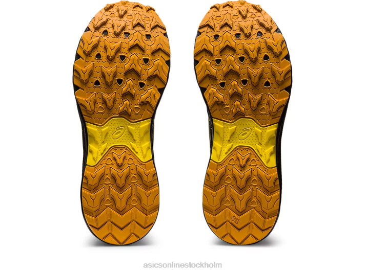 Asics gel-venture 9 mt män D6D0125 svart/guldgul