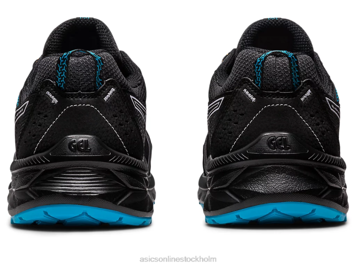 Asics gel-venture 9 vattentät män D6D0129 svart/skymningsviolett