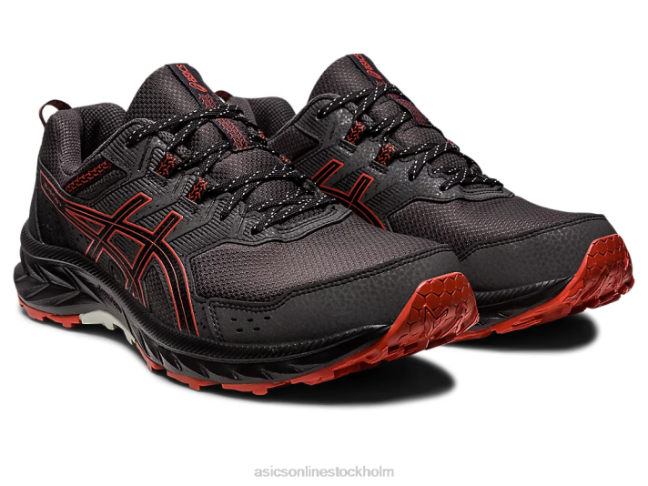 Asics gel-venture extra bred män D6D081 grafitgrå/kryddlatte