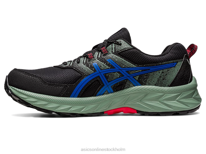 Asics gel-venture extra bred män D6D087 svart/tonfiskblå