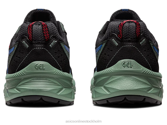 Asics gel-venture extra bred män D6D087 svart/tonfiskblå