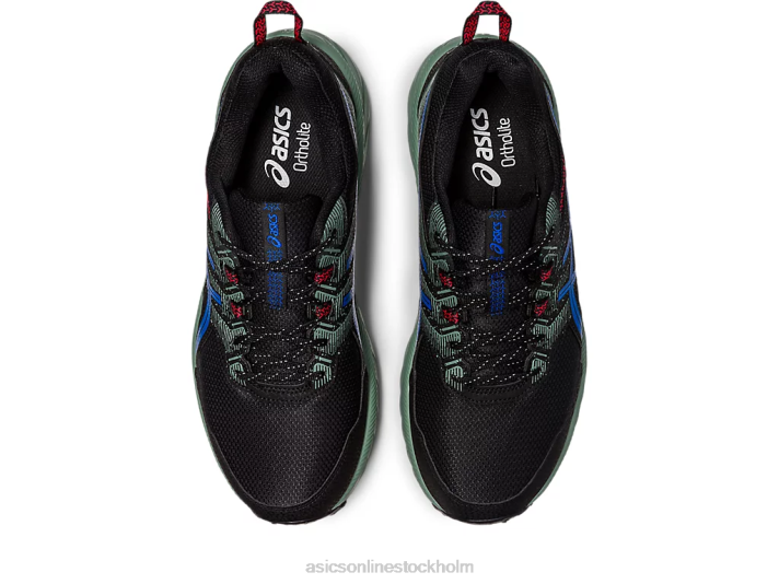 Asics gel-venture extra bred män D6D087 svart/tonfiskblå