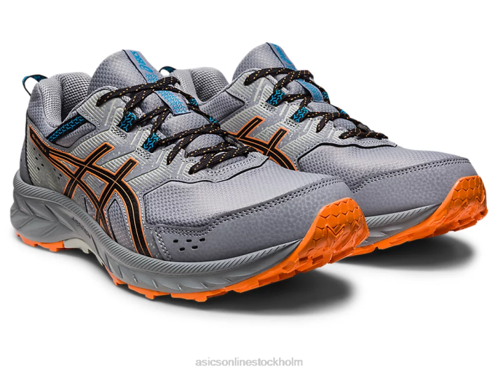 Asics gel-venture extra bred män D6D098 sheet rock/sol persika