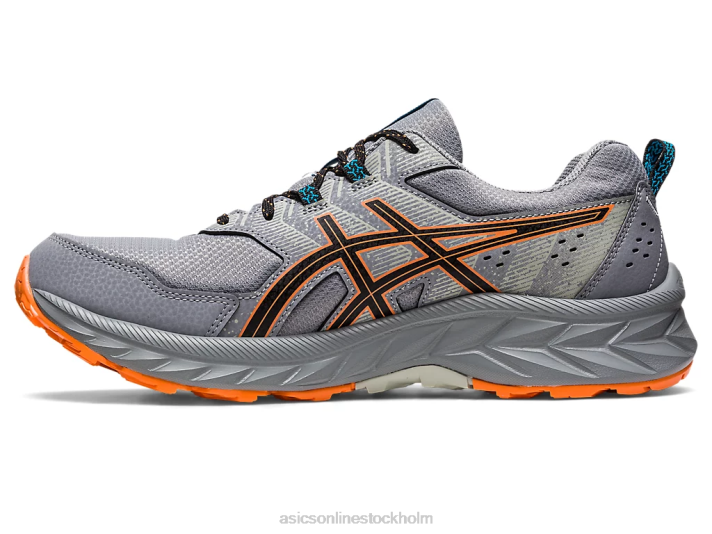 Asics gel-venture extra bred män D6D098 sheet rock/sol persika