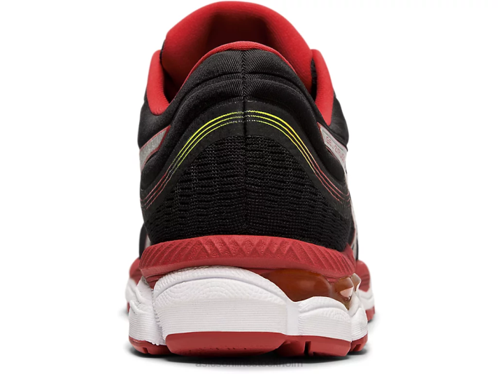 Asics gel-ziruss 3 män D6D02103 svart/hastighetsröd