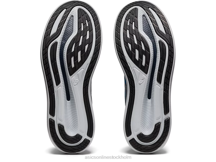 Asics glider 2 män D6D01922 återfödd blå/svart